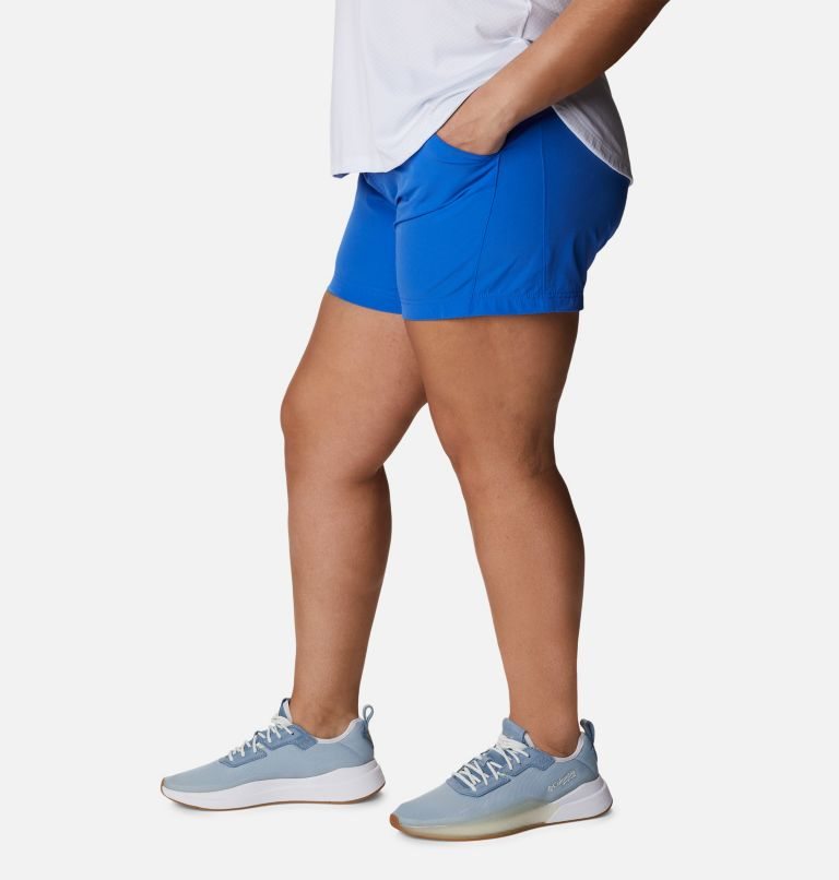 Women's Columbia PFG Coral Point III Shorts Blue | Plus Size CA-DC6A8